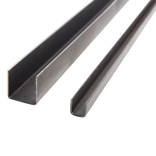 Stahl U-Profil St 1203, rundkantig
