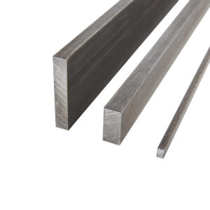 Stahlflachstange St 37, blank